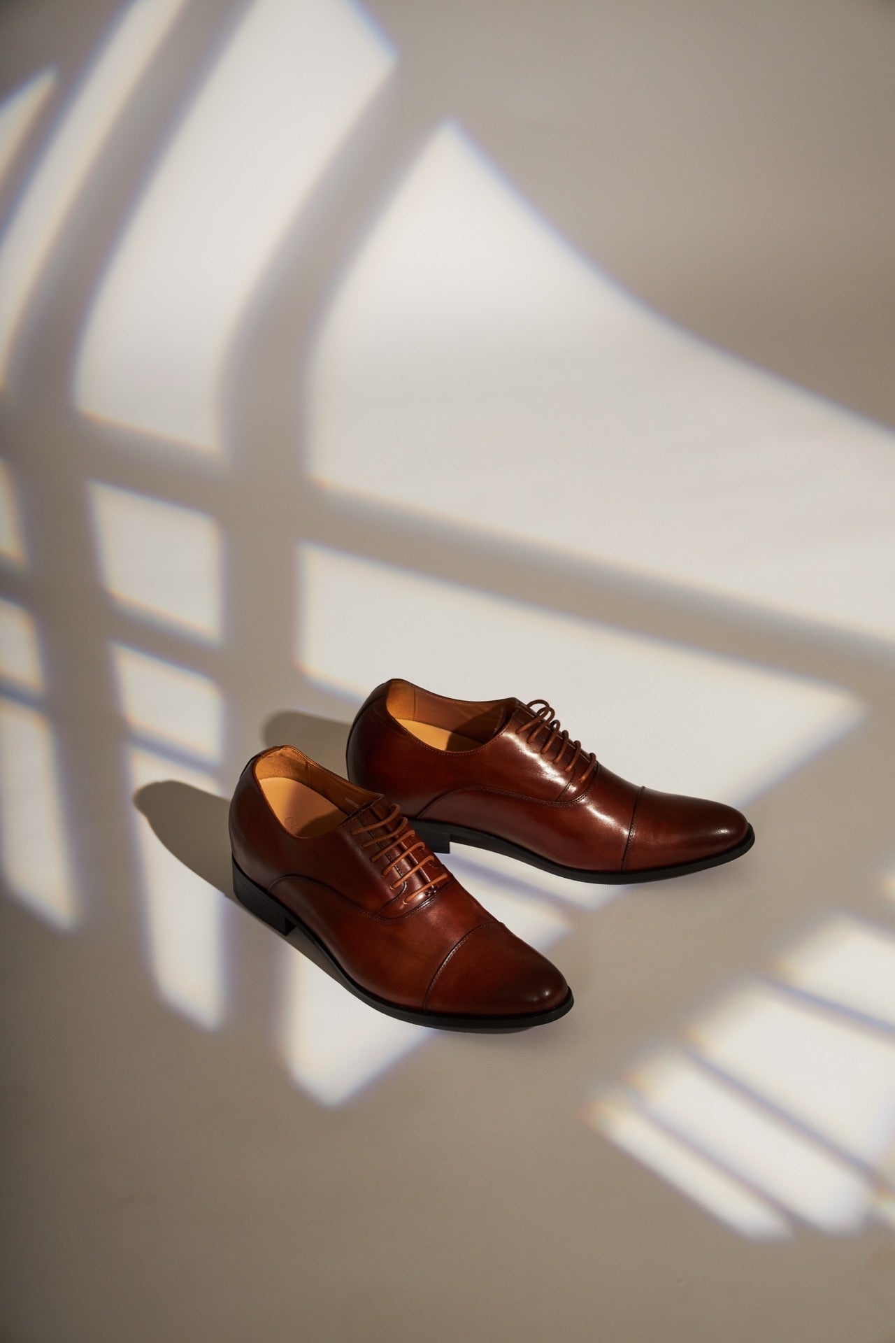 Cap-Toe Oxford Brown 7cm
