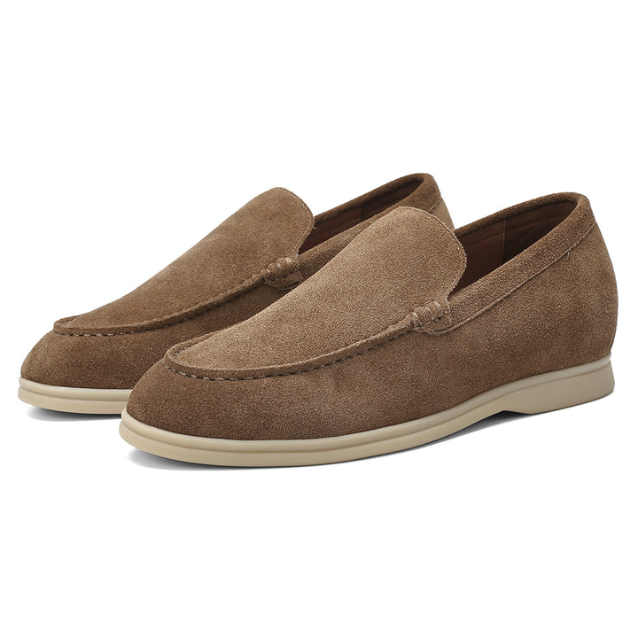 Suede Loafer 5cm (Mocha Mousse)