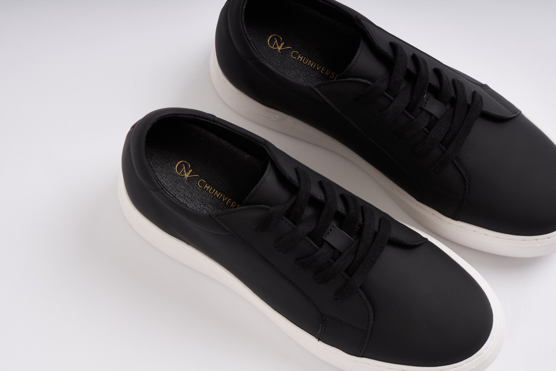 Matt Black Sneakers 6cm