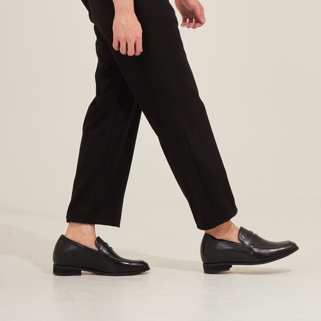 Penny Loafer Black 7cm