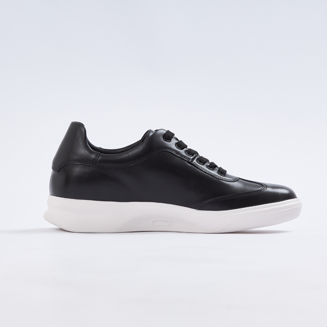 Jet-Black Prime Sneakers 7.5cm