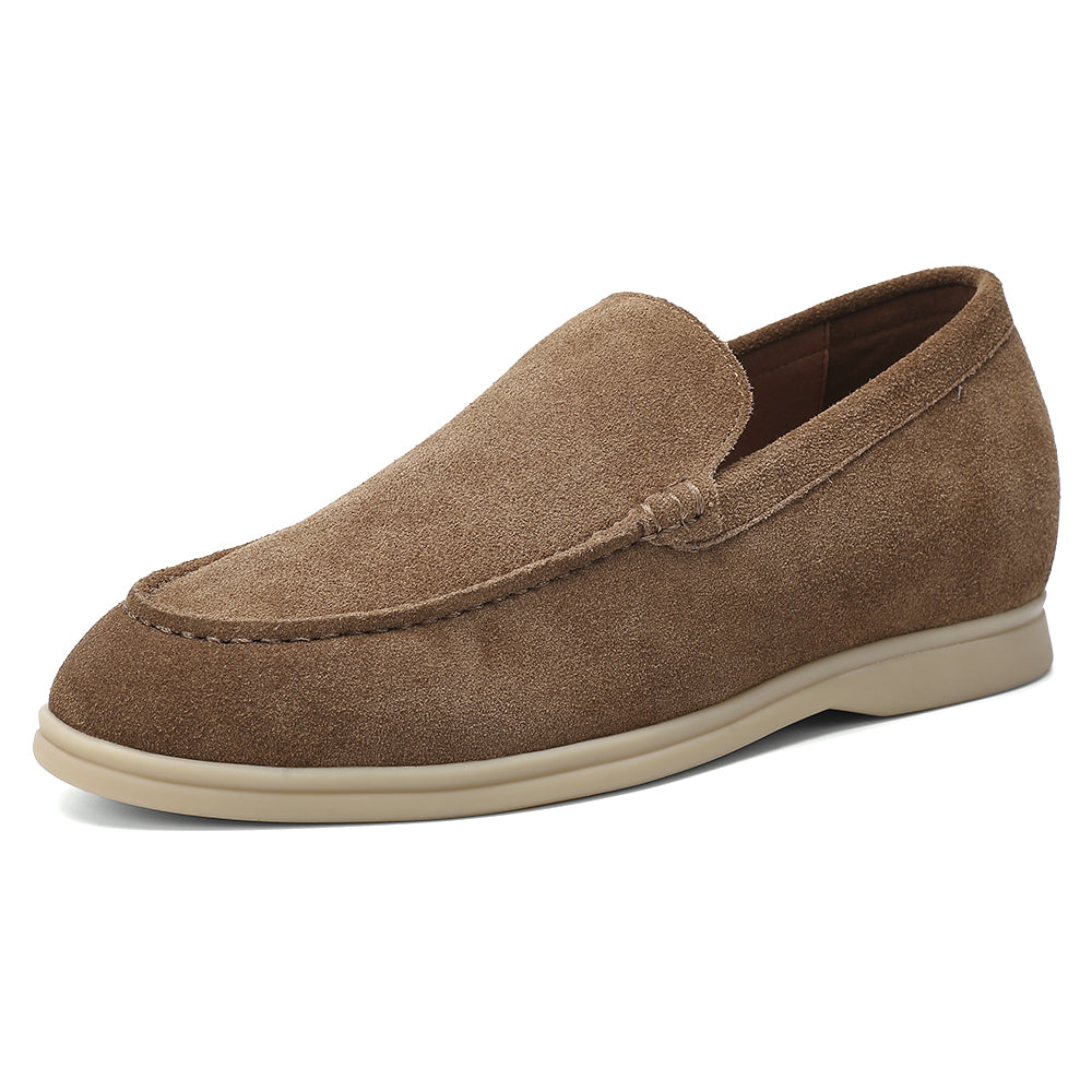 Suede Loafer 5cm (Mocha Mousse)