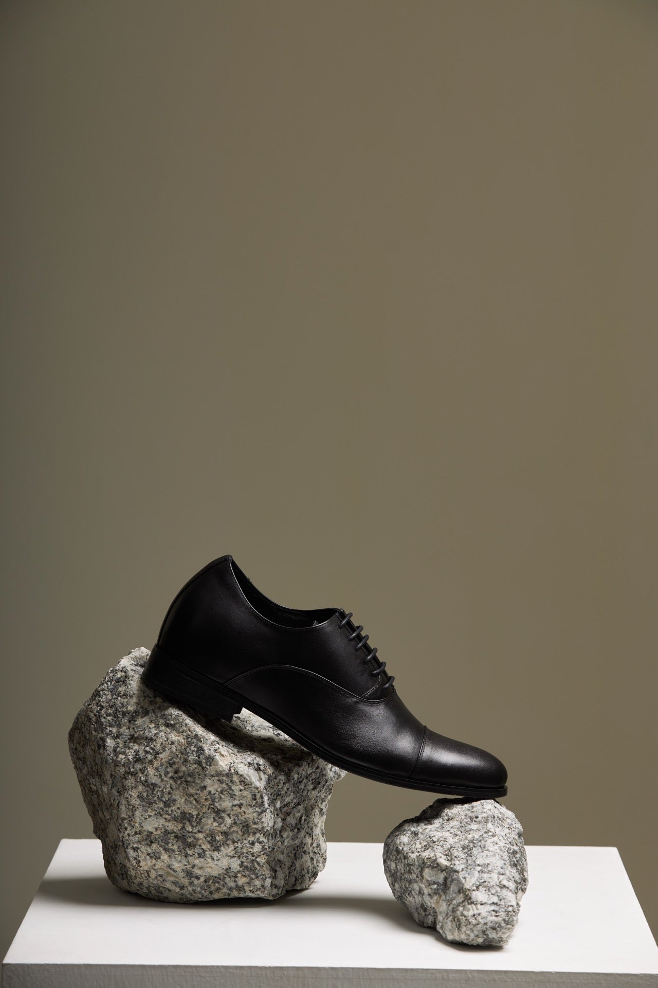 Cap-Toe Oxford Black 7cm