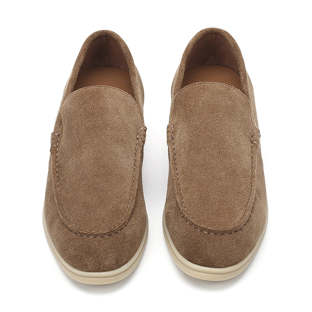 Suede Loafer 5cm (Mocha Mousse)